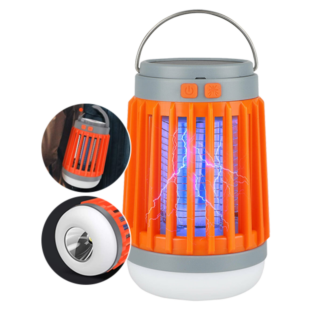 Electric Outdoor Mosquito and Insect Trap Bug Zapper 3-in-1