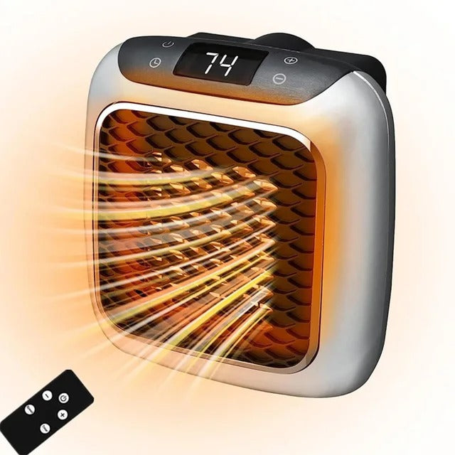 Electric Plug-in Space Heater for Home Use