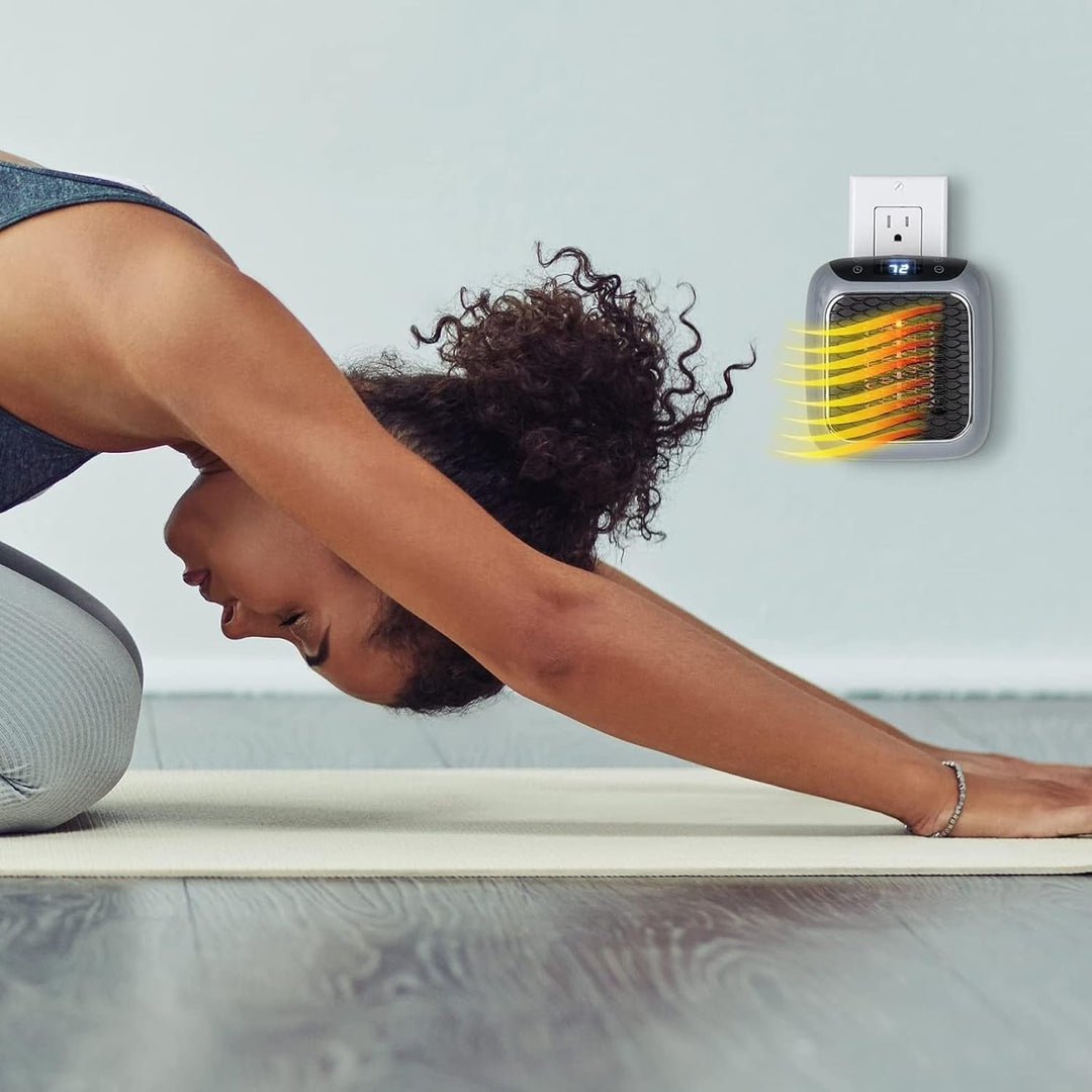 Electric Plug-in Space Heater for Home Use