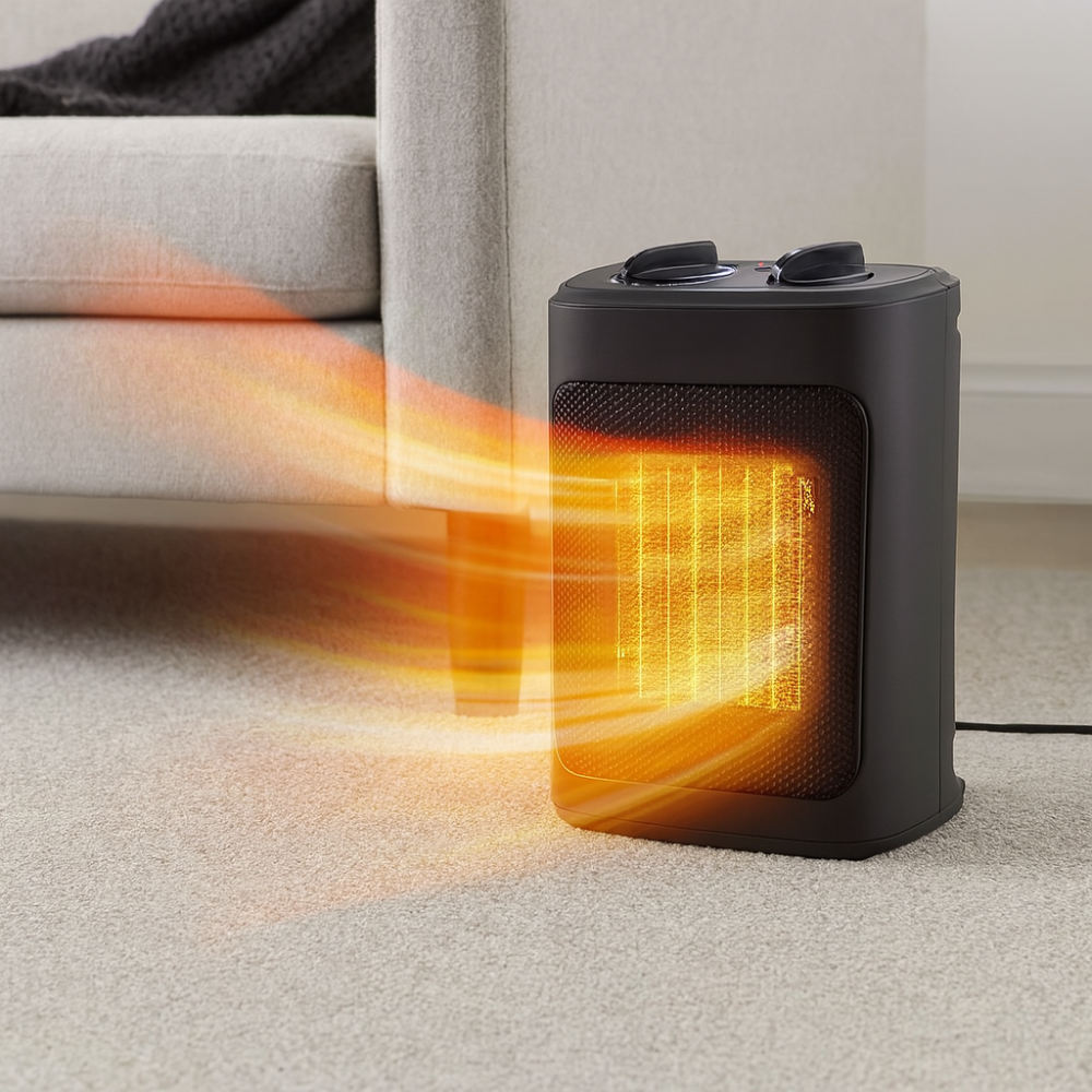 Electric Space Heater Fast Heating Energy Efficient Heater Unit