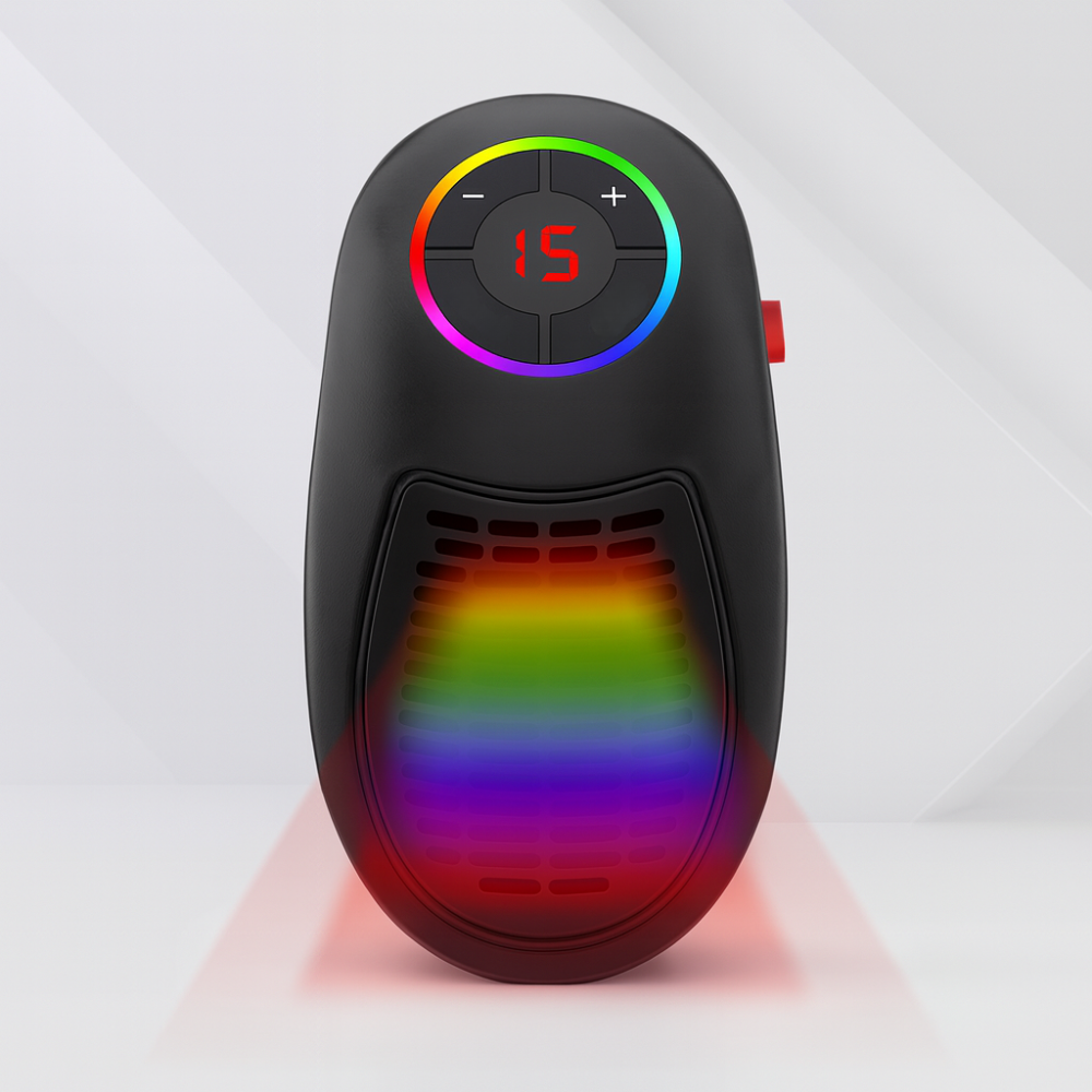 Electric Space Heater with Digital Thermostat for Energy Savings