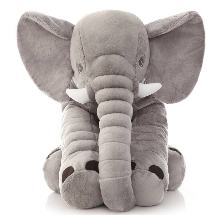 Elephant Baby Pillow Soft Cuddle Toy for Infants and Toddlers