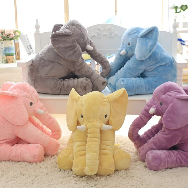 Elephant Baby Pillow Soft Cuddle Toy for Infants and Toddlers