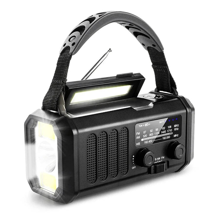 Emergency Solar USB Charger Radio