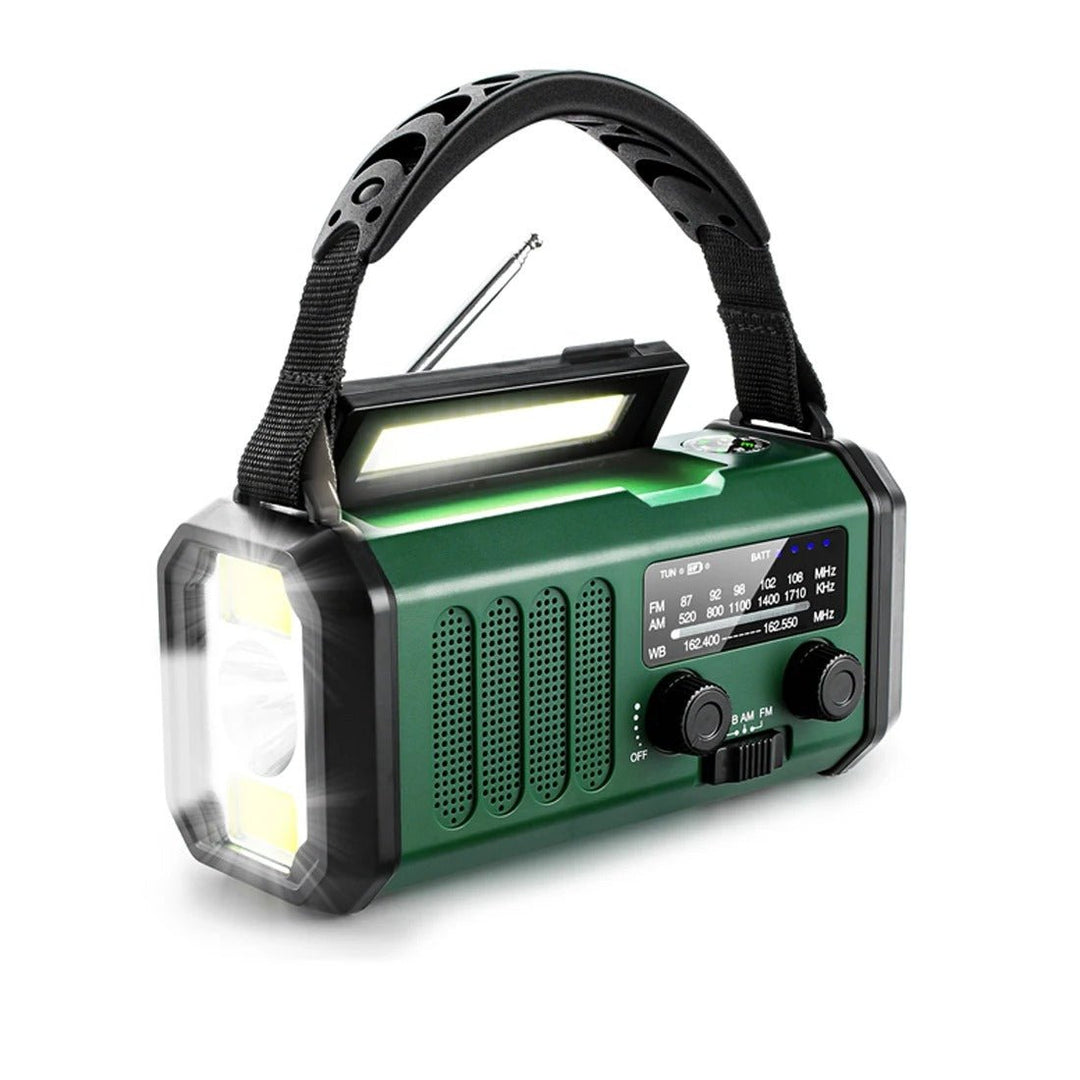 Emergency Solar USB Charger Radio
