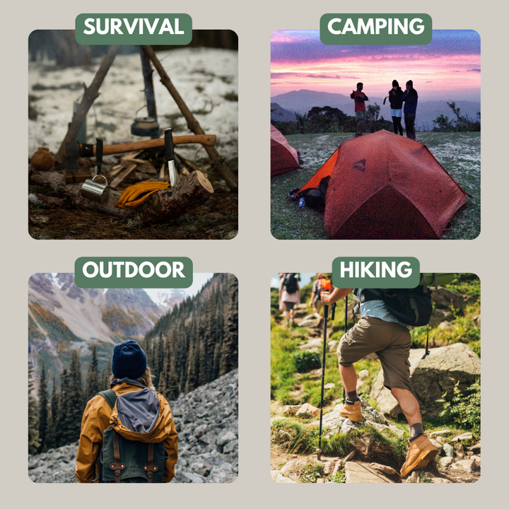 Emergency Survival Kit Bushcraft Gear Essentials Set