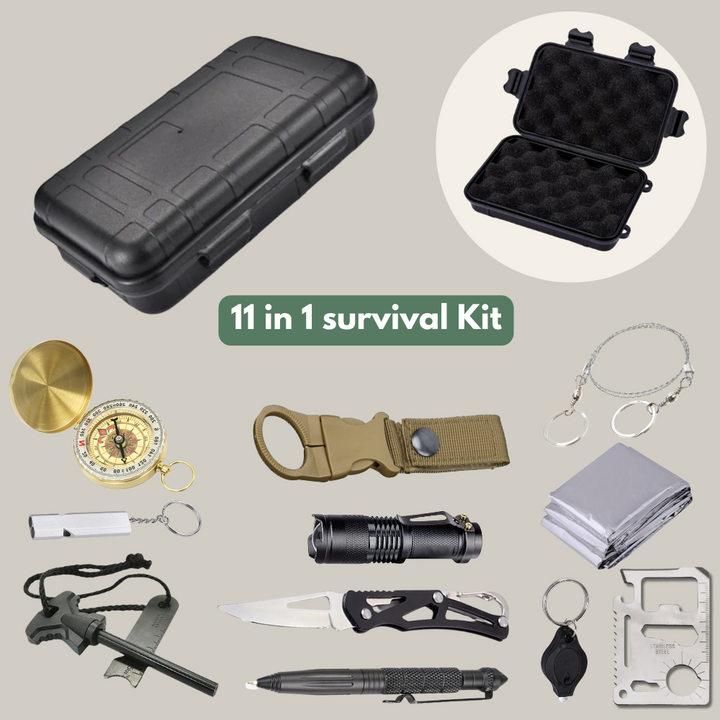 Emergency Survival Kit Bushcraft Gear Essentials Set