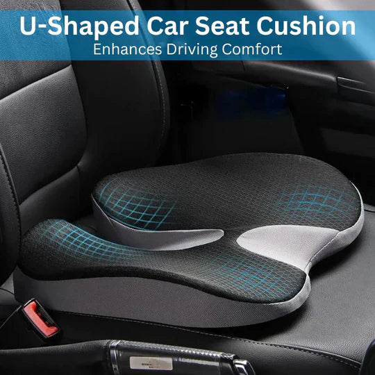 Ergonomic Memory Foam Car Seat Cushion for Support and Comfort