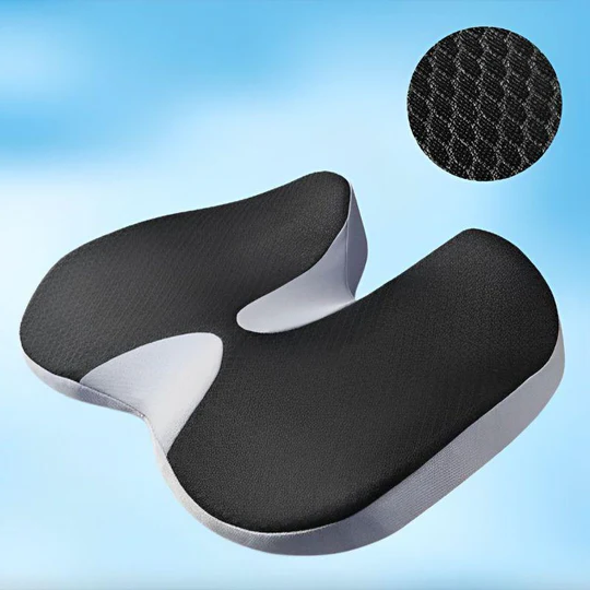 Ergonomic Memory Foam Car Seat Cushion for Support and Comfort