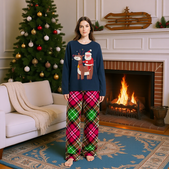 Family Christmas Matching Pajamas Set for Holiday Sleepwear