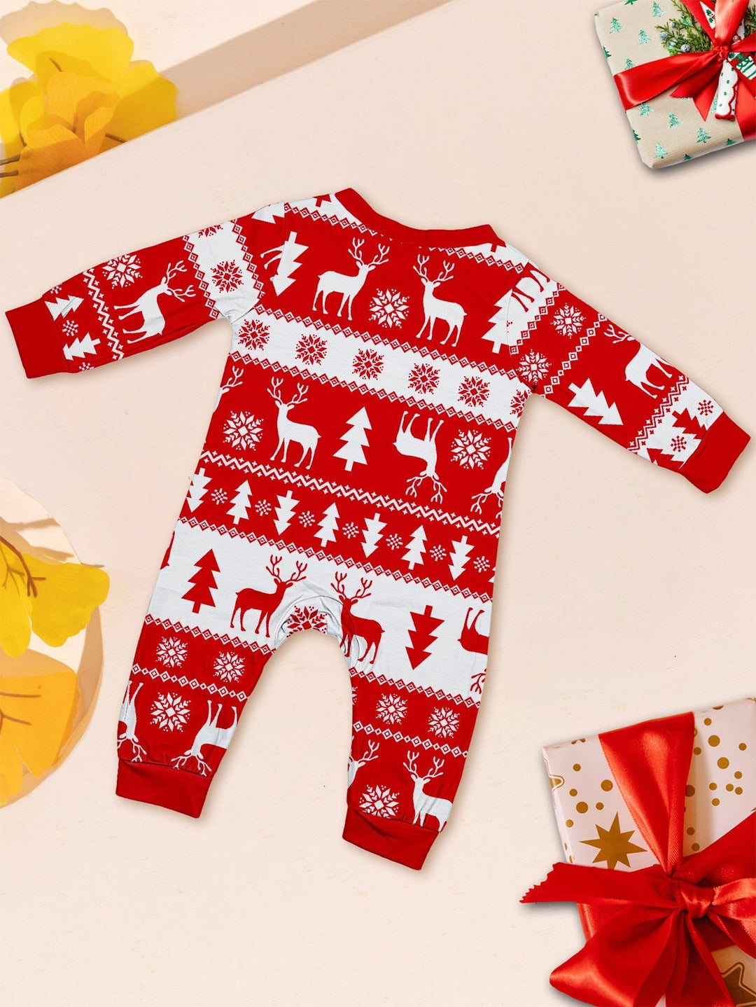 Family Christmas Pajama Set for Adults and Kids Loungewear