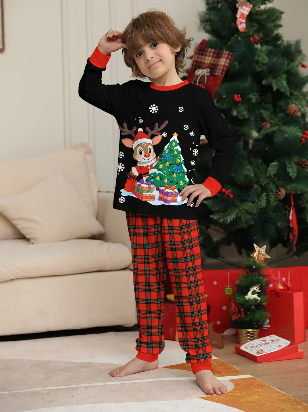 Family Christmas Pajama Set for Holiday Celebrations
