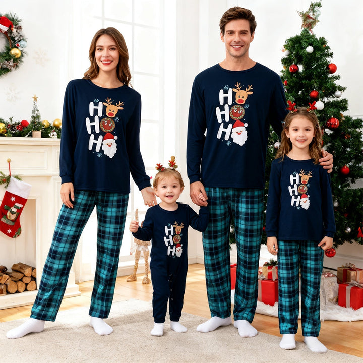 Family Christmas Pajamas Matching Set Sleepwear