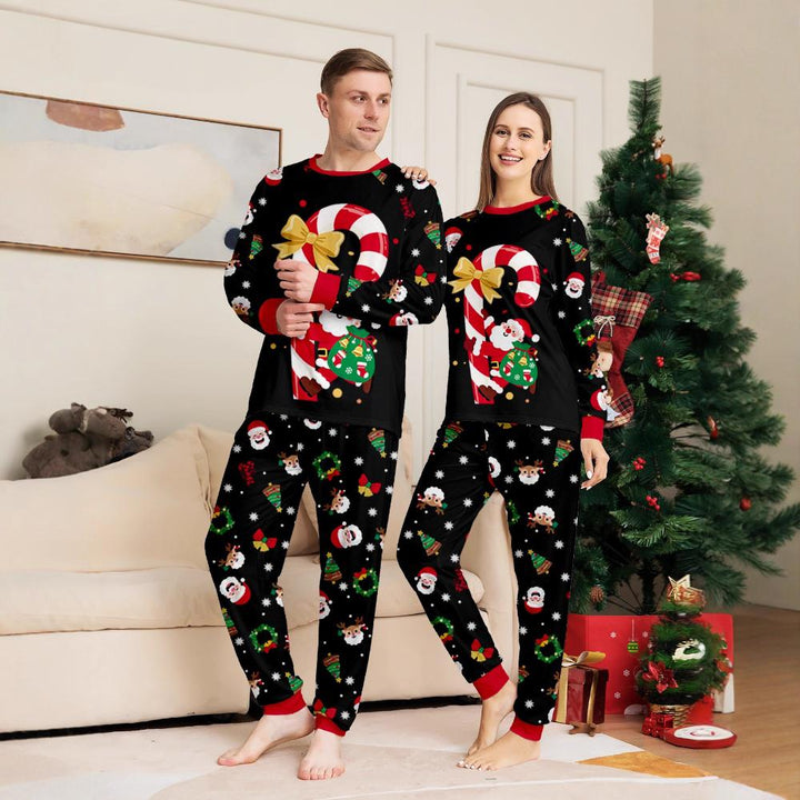 Family Christmas Pajamas Set for Adults and Kids Sleepwear