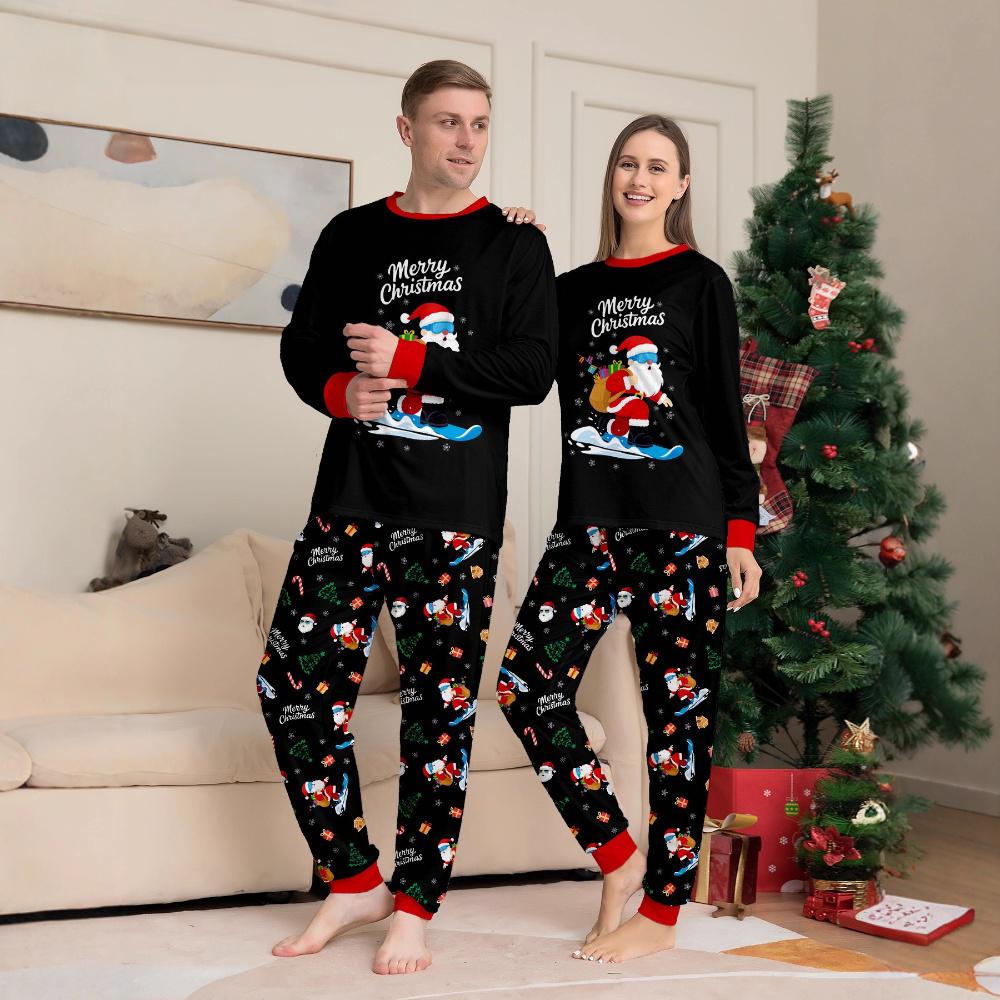 Family Christmas Pajamas Unisex Sleepwear for Kids and Adults