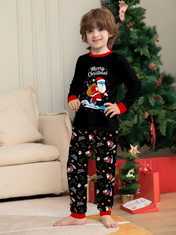 Family Christmas Pajamas Unisex Sleepwear for Kids and Adults
