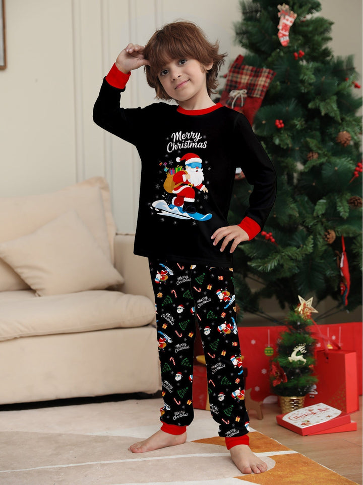 Family Christmas Pajamas Unisex Sleepwear for Kids and Adults