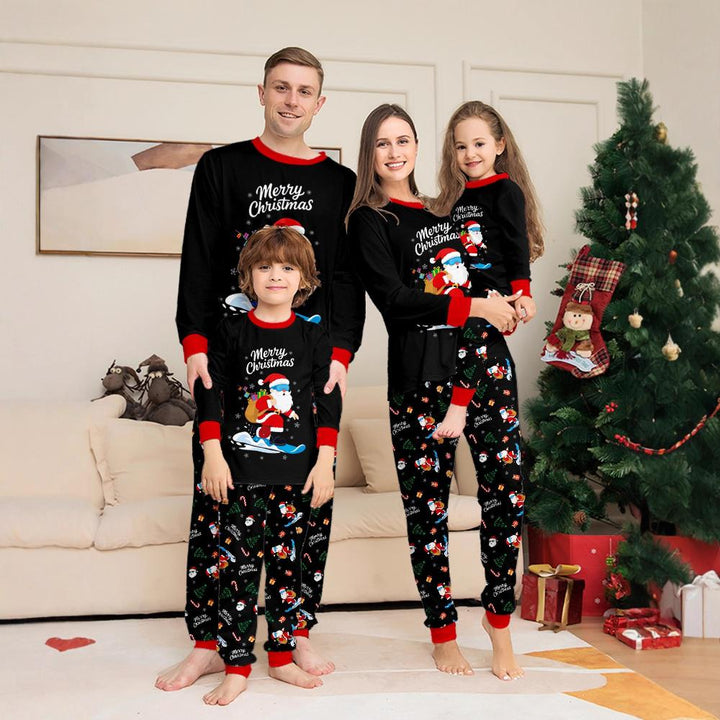 Family Christmas Pajamas Unisex Sleepwear for Kids and Adults