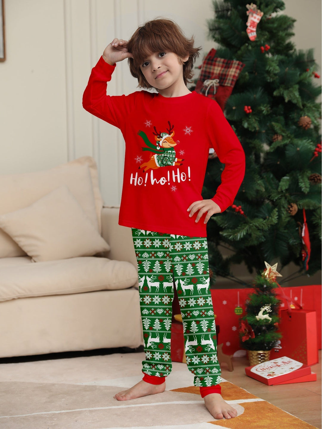 Family Matching Christmas Pajamas for Kids and Adults