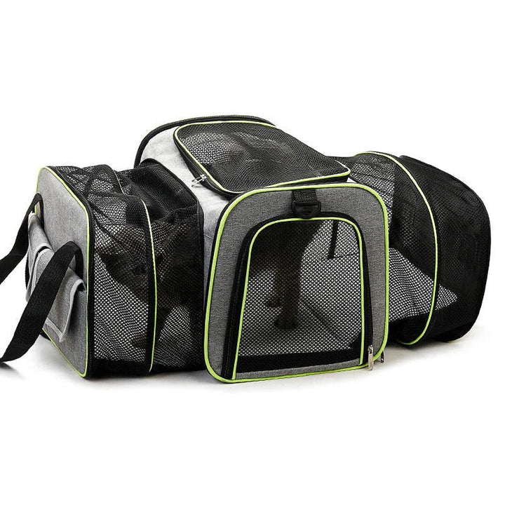 Foldable Pet Carrier Backpack for Travel and Outdoor Use