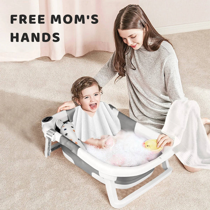 Foldable Portable Baby Bath Tub for Newborns
