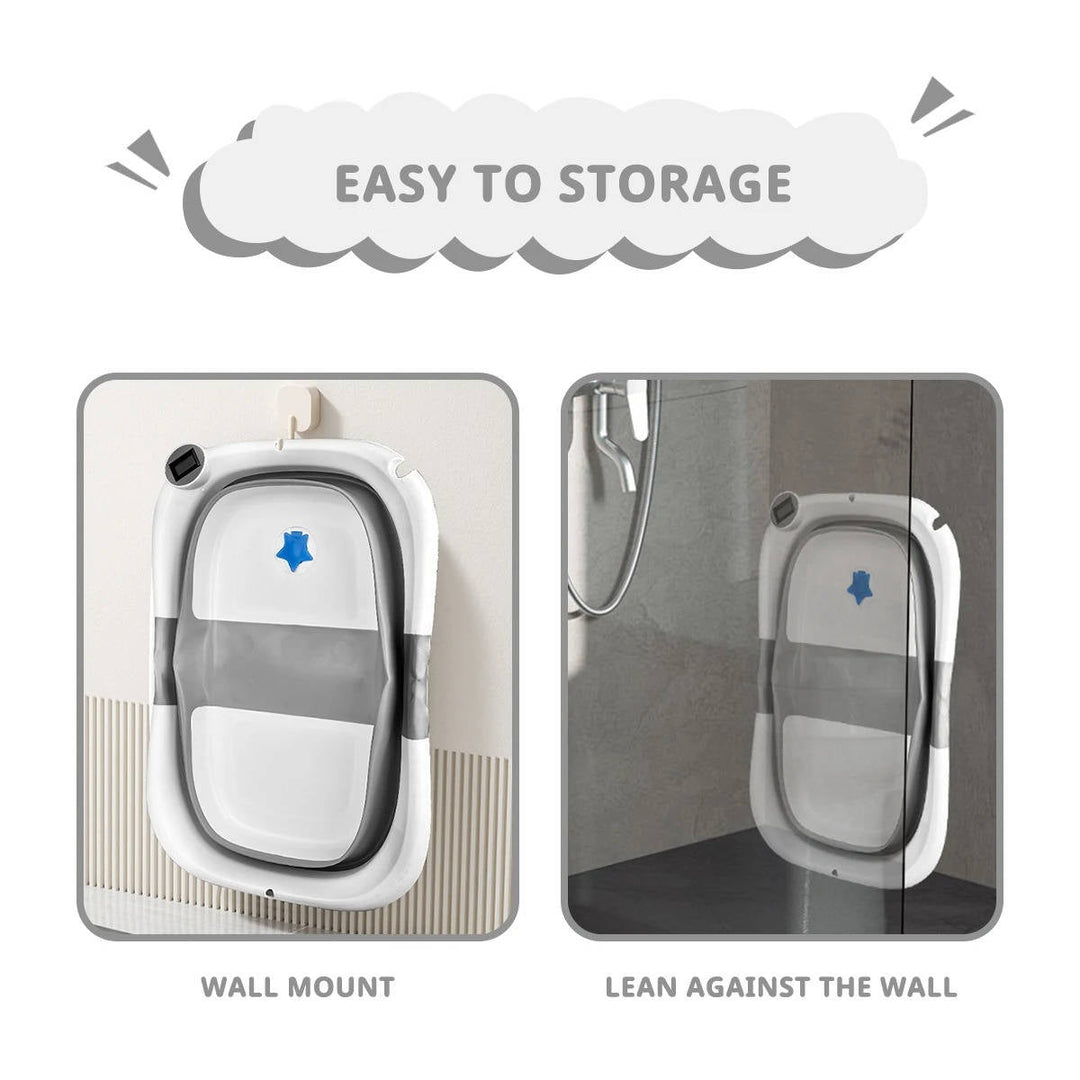 Foldable Portable Baby Bath Tub for Newborns