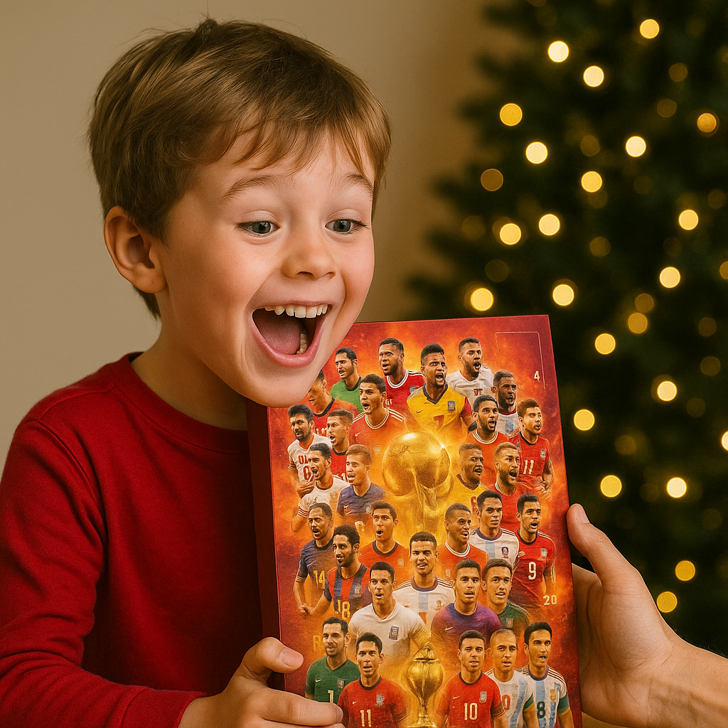 Football Advent Calendar 2025 for Kids and Fans