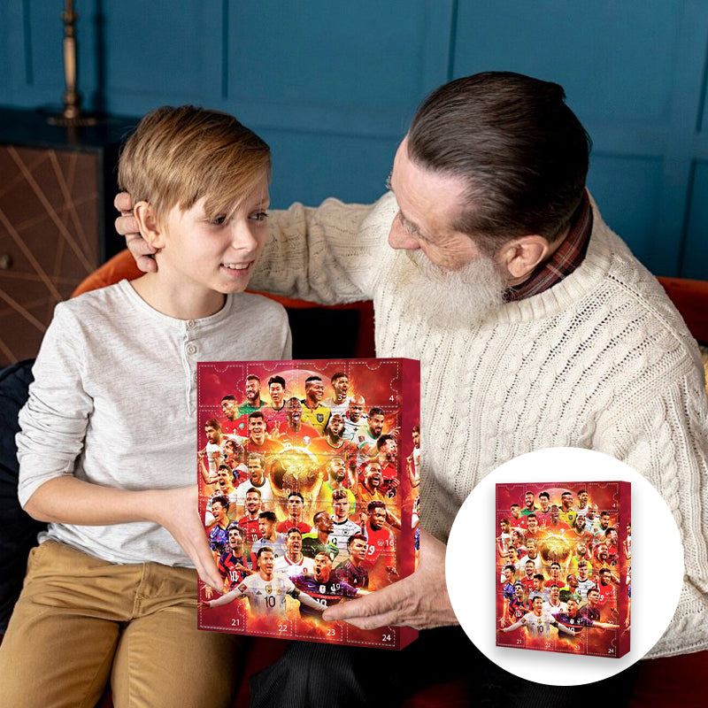 Football Advent Calendar with 24 Surprises for Fans