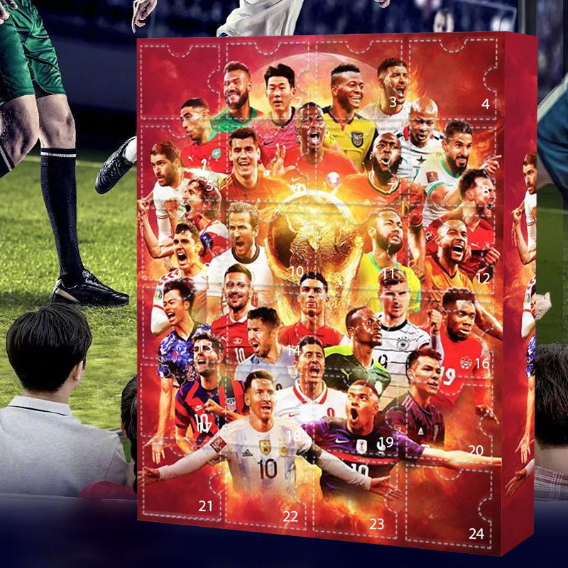 Football Advent Calendar with 24 Surprises for Fans
