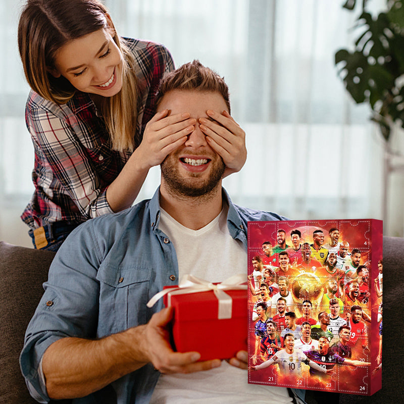 Football Advent Calendar with 24 Surprises for Fans