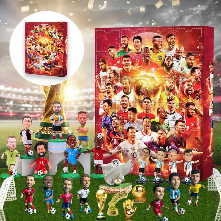 Football Advent Calendar with 24 Surprises for Fans