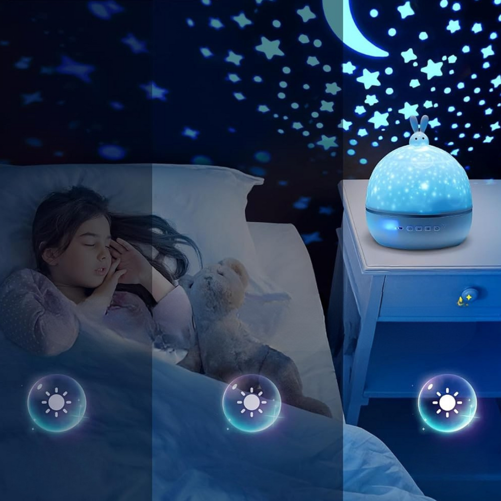 Galaxy Star Projector Night Light for Bedroom Decor and Relaxation