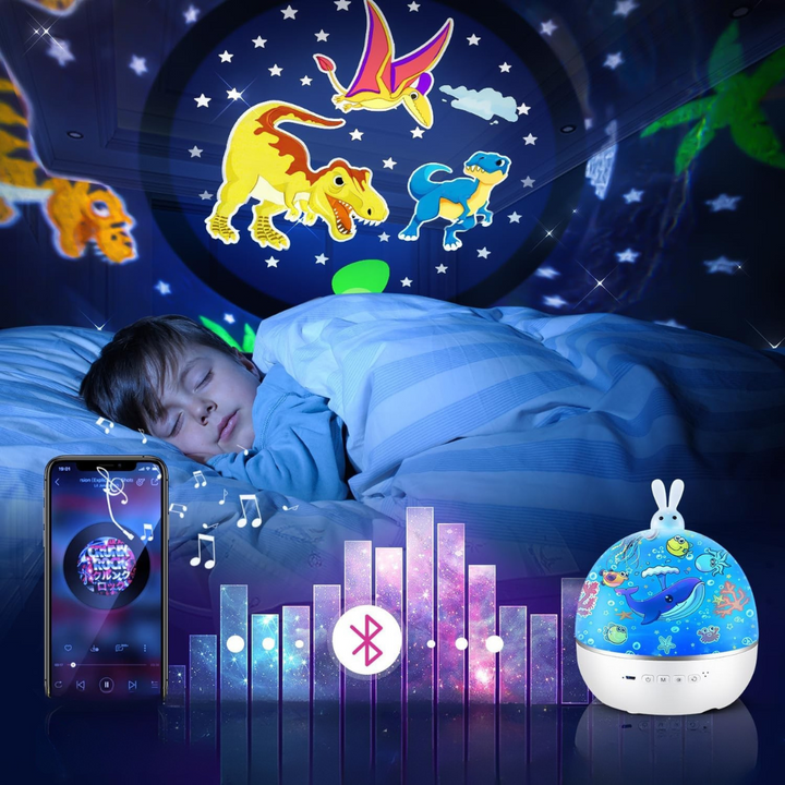 Galaxy Star Projector Night Light for Bedroom Decor and Relaxation