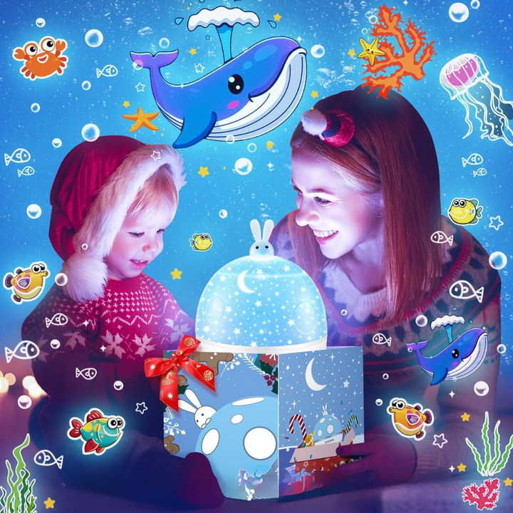 Galaxy Star Projector Night Light for Bedroom Decor and Relaxation