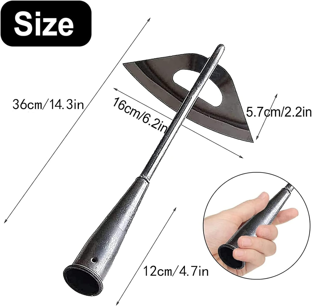 Garden Hoe Tool Set Long Handle Steel Weeding Tools