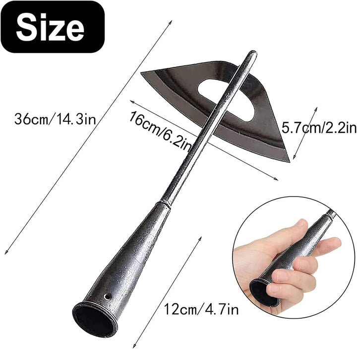 Garden Hoe Tool Set Long Handle Steel Weeding Tools