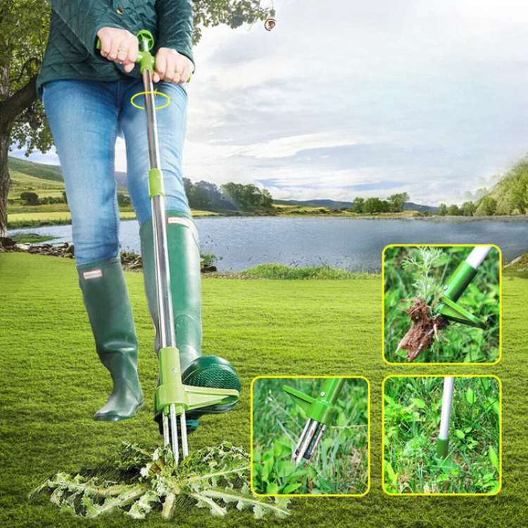Garden Weed Puller Hand Tool for Easy Weed Removal