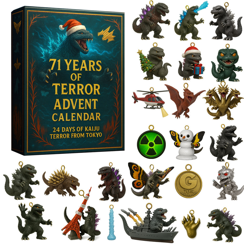 Godzilla Holiday Countdown Advent Calendar 2025 Toys and Gifts