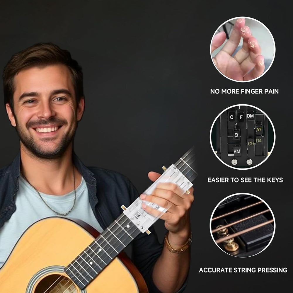 Guitar Chord Trainer for Acoustic Guitar Learning and Practice