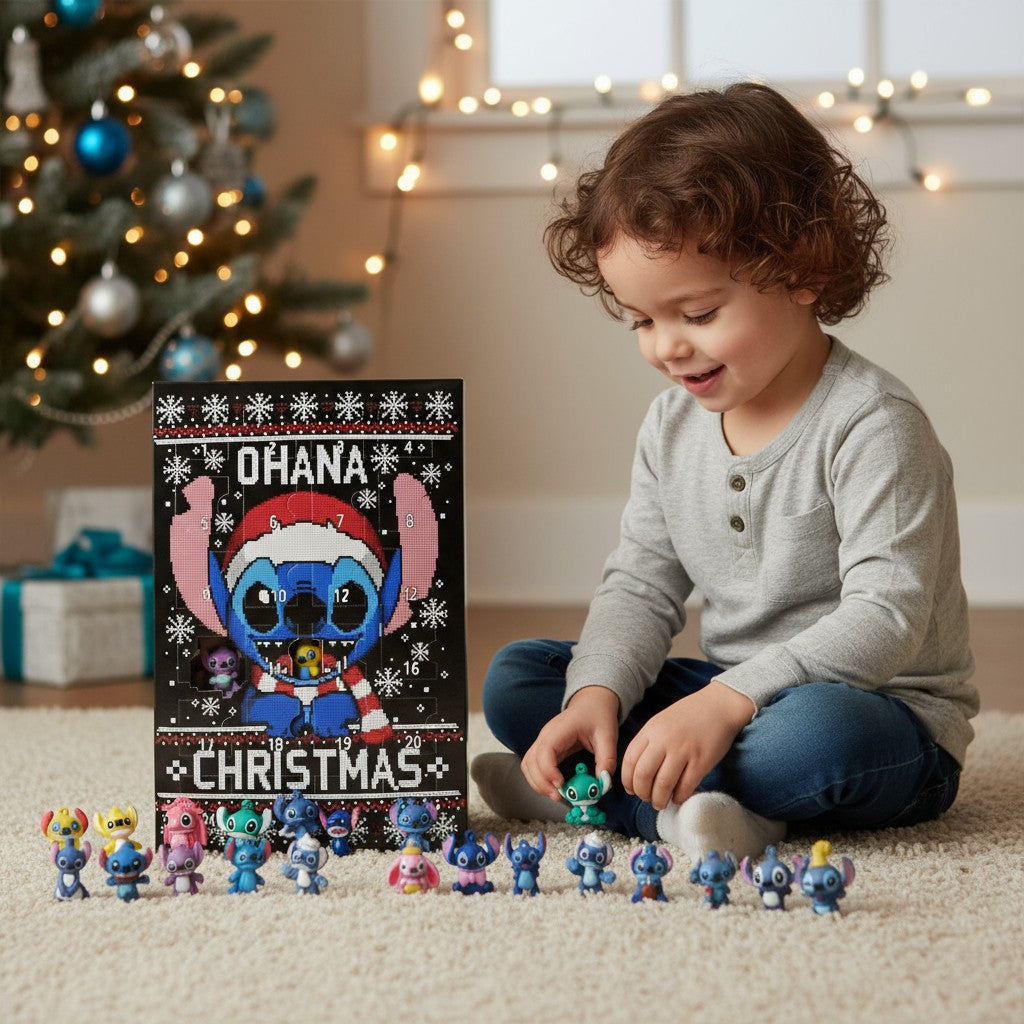 Halloween Advent Calendar 24 Days Countdown to Christmas Gift