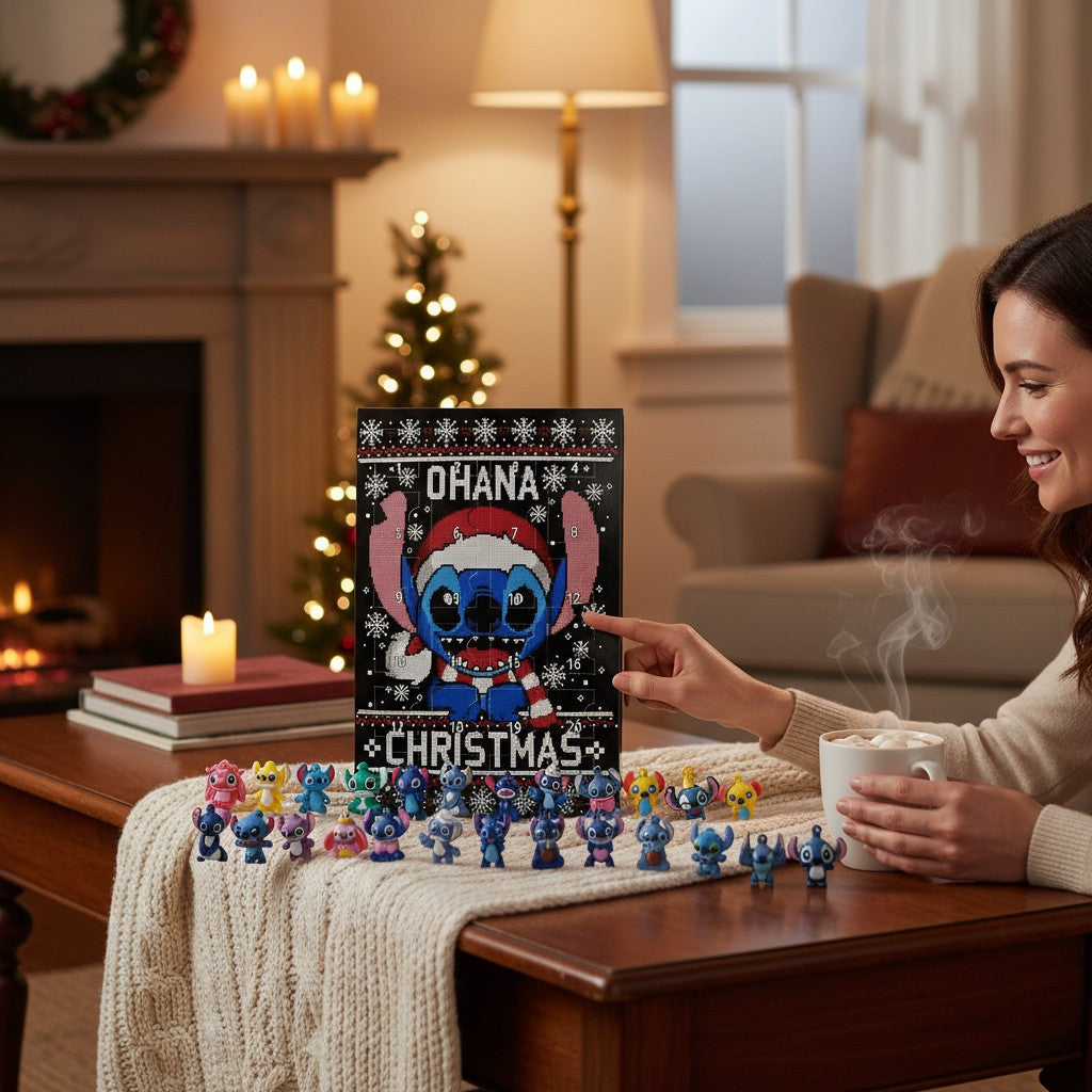 Halloween Advent Calendar 24 Days Countdown to Christmas Gift