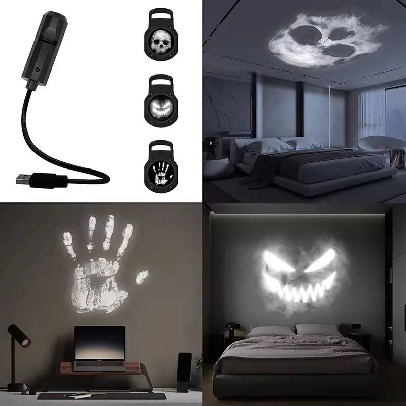 Halloween Projector Light Display for Outdoor Decorations
