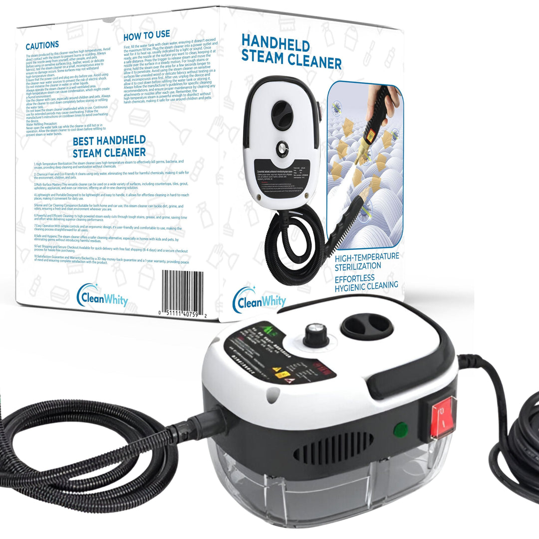 Handheld Steam Cleaner for Deep Cleaning and Sanitizing