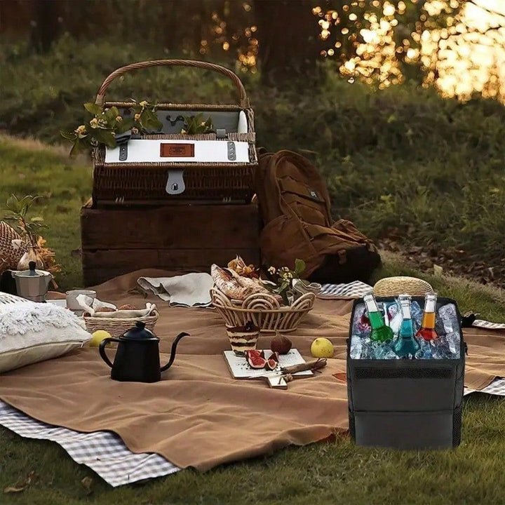 Hanging Waterproof Car Trash Can for Vehicle Waste Disposal