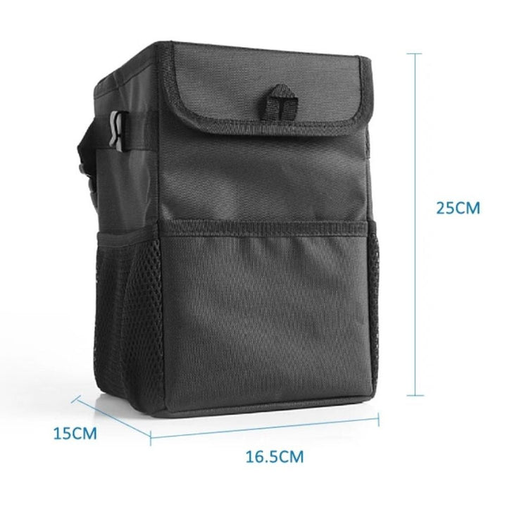 Hanging Waterproof Car Trash Can for Vehicle Waste Disposal