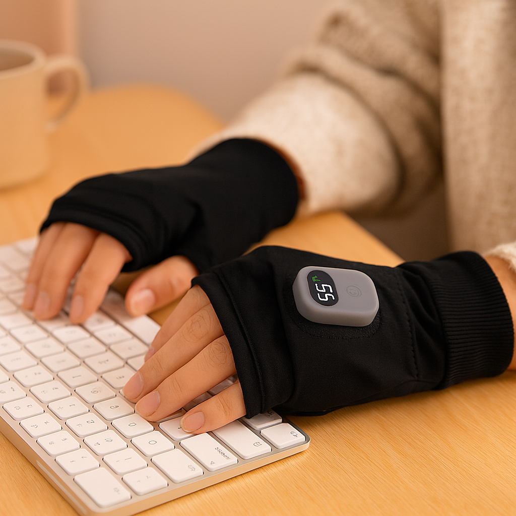Heated Gloves with Smart Technology for Warmth and Comfort