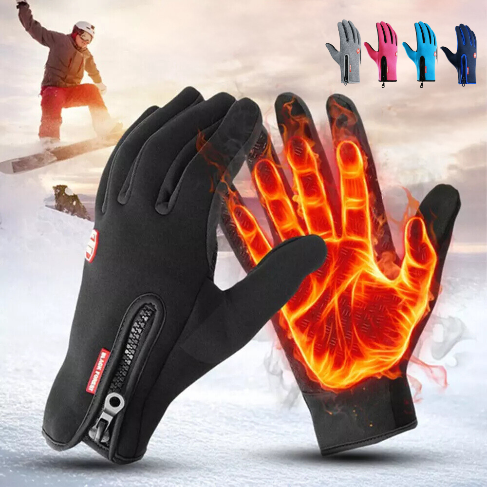 Heated Winter Sports Gloves Thermal Gear for Cold Weather