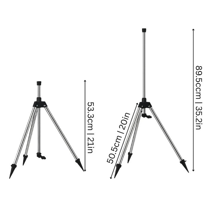 High-Pressure Rotating Garden Sprinkler System