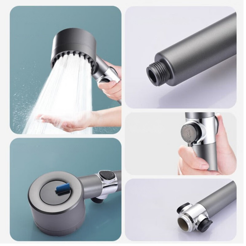 High Pressure Shower Head Water Filter System