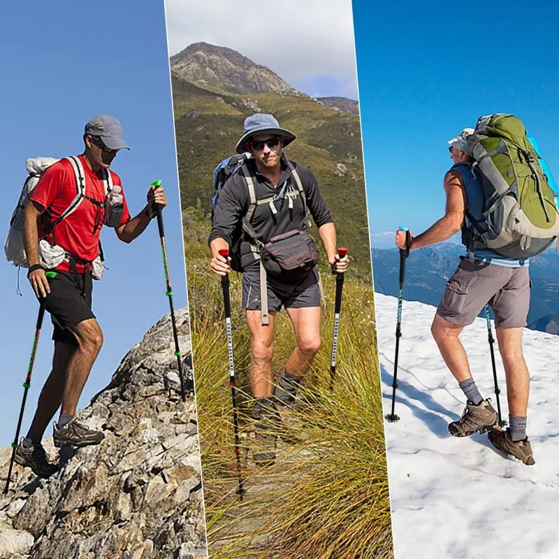 Hiking Walking Stick Survival Pole for Outdoor Adventures